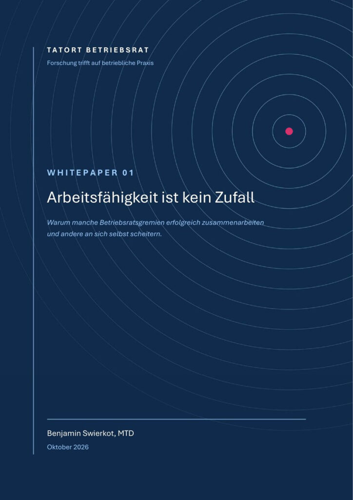 Cover: Arbeitsfähigkeit ist kein Zufall
